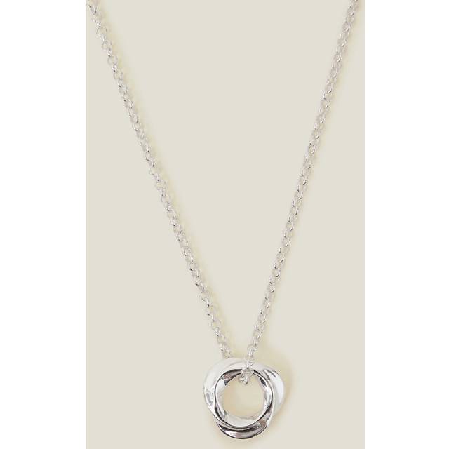Multicolour Sterling Silver-plated Chunky Pendant Necklace - Accessorize - One Size