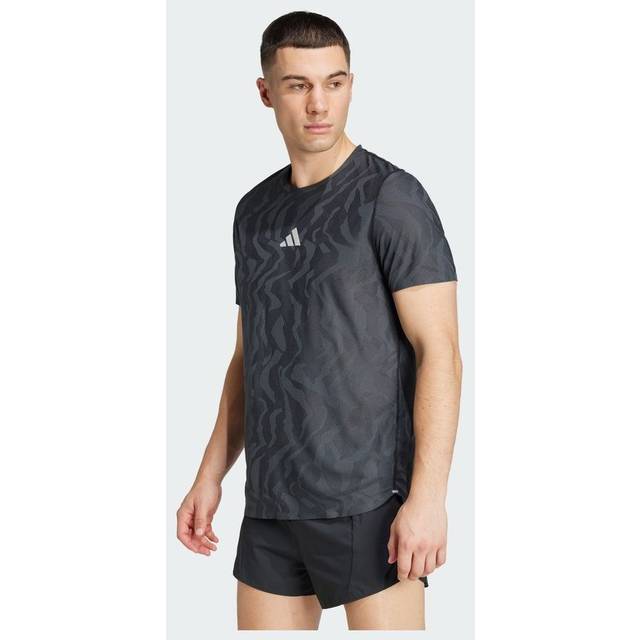adidas - Ultimate Engineered Tee - Running shirt size L, blue