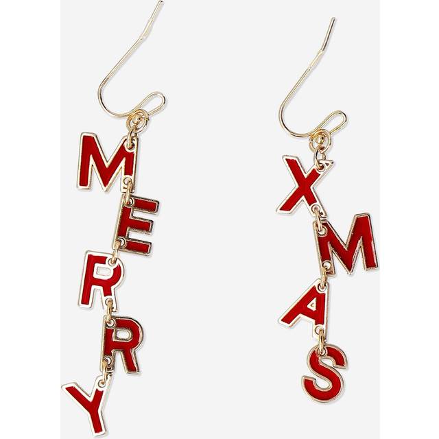 Hängande örhängen med Merry Jul