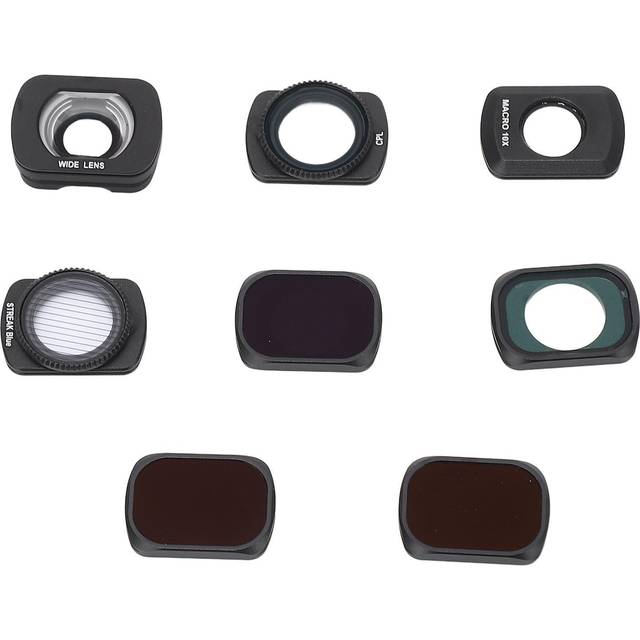 Camera Filter Set 8 In 1 Wide Angle Macro 14 ND16 ND64 ND256 CPL8 Drone ND Filters Set for Osmo