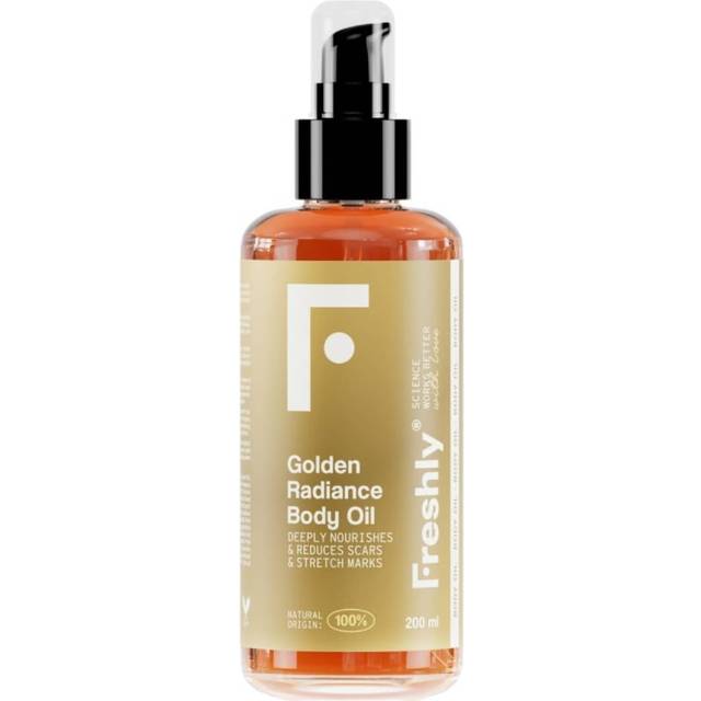 Freshly Cosmetics Golden Radiance Body Oil Wow 200 ml 200ml