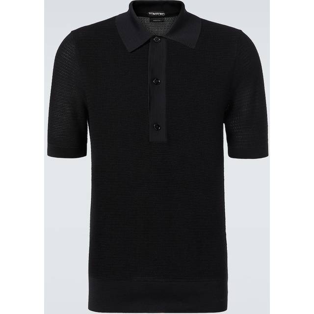 Tom Ford Cotton and silk polo shirt