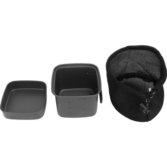 Camping Cook Pot Professional Lightweight Aluminium Alloy Outdoor Camp Pot Set for Fishing L