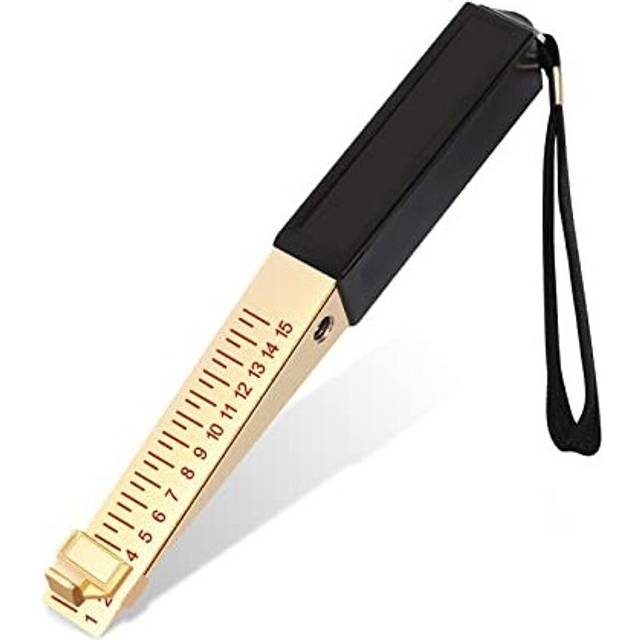 Door Gap Measuring Tool, 1-15mm Fire Door Gap Gauge Checker Tool Engineering Ruler, Feeler Gauges for House Engineering Inspection Flatness Measuring
