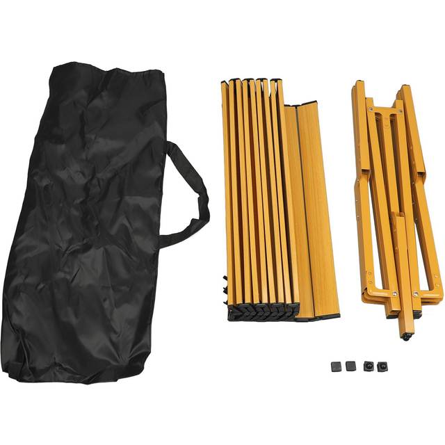 Folding Table Carbon Steel Lightweight Portable Outdoor Foldable Desk for Camping Picnic Stall