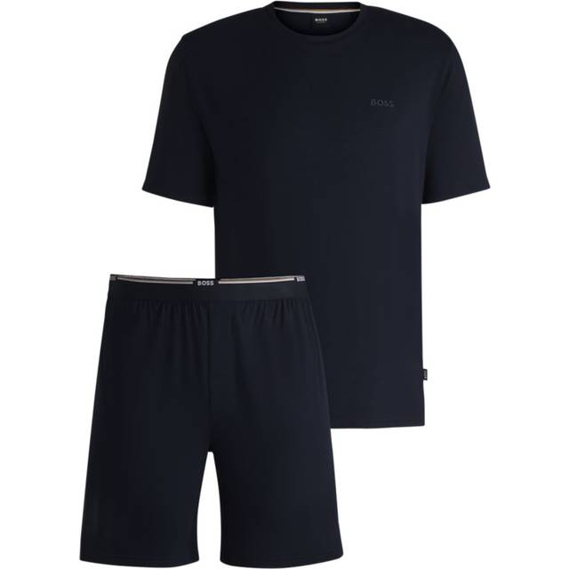 Hugo Boss 2Pc Bamboo T-Shirt & Short Set