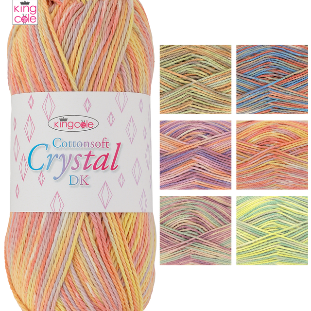 King Cole Cottonsoft Crystal DK - Pearl (5740)