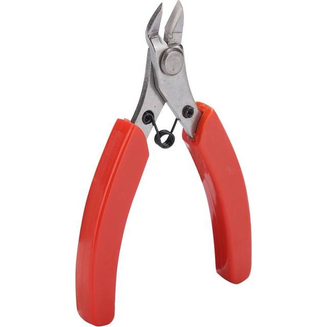 107F1 Mini Electronic Diagonal Pliers Cable Side Cutting Nippers Wire Cutter Hand Tool S