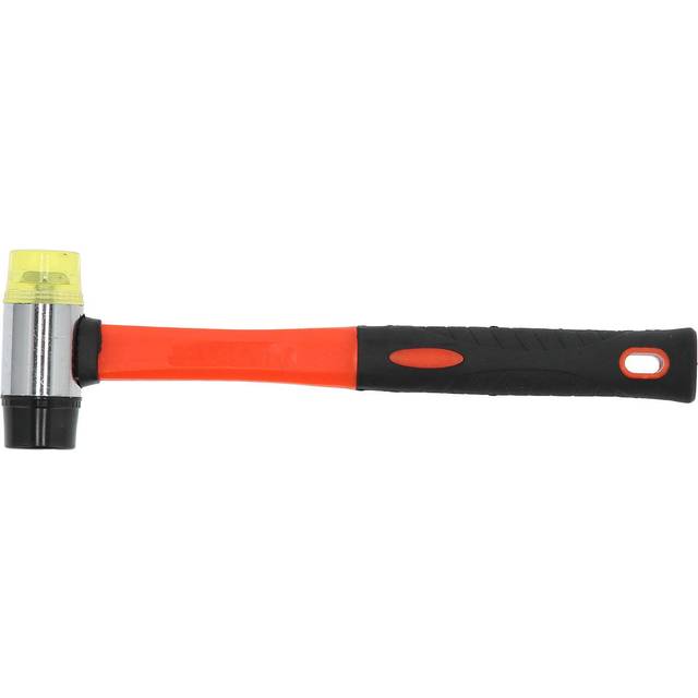 Rubber Mallet Small DoubleFaced Soft Fiberglass Handle Hammer for Flooring Installation