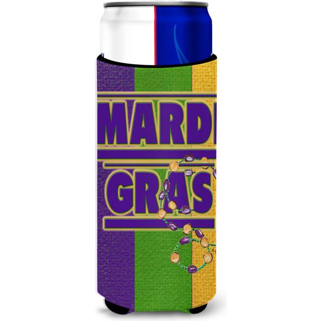 Mardi Gras Ultra Beverage Insulators for slim cans 8363MUK