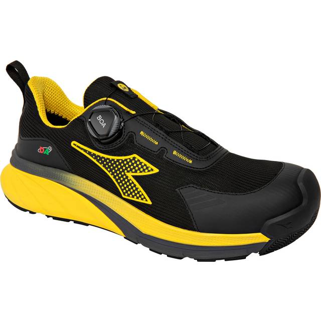 Diadora Utility Vortex DA2 Boa Low S3S, safety shoes , color: Black/Yellow , size: 48 EU