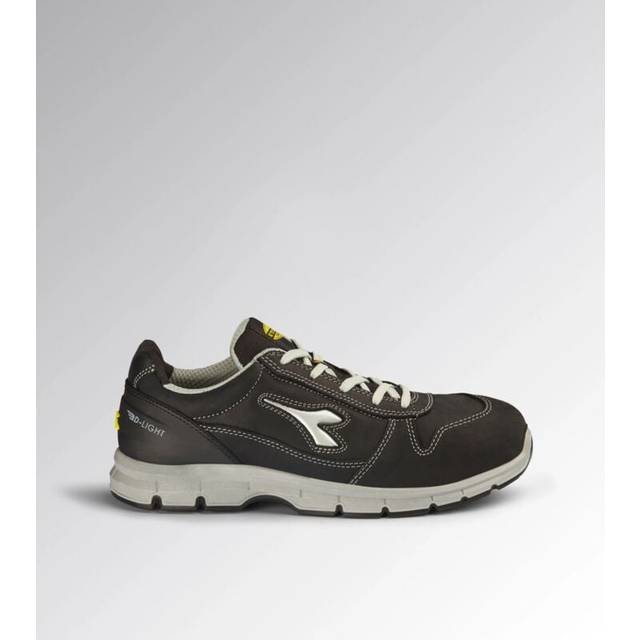 Diadora Utility Run Low S3S, safety shoes unisex , color: Black/Light Grey , size: 43 EU