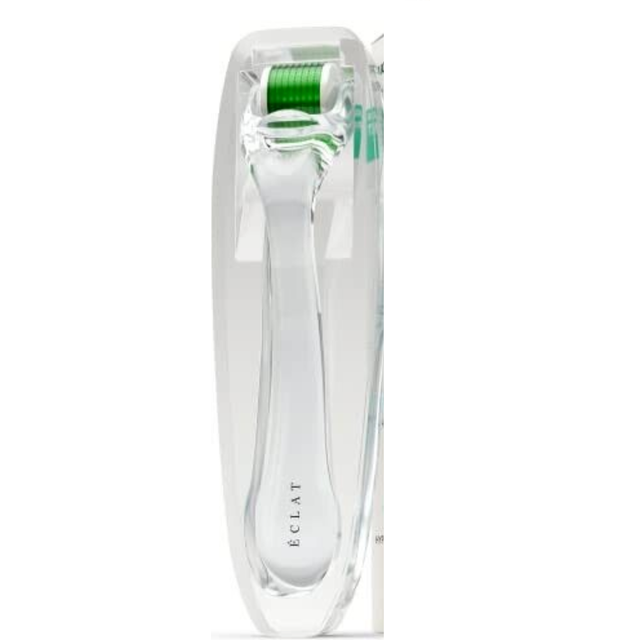 Eclat derma skin roller 540 microneedle for hair and beard growth regeneration