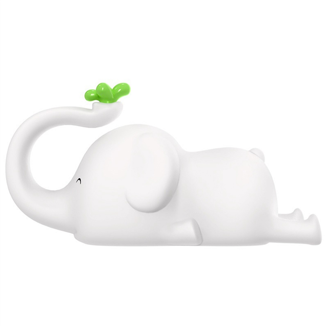 LED Cute Elephant Night Light for Room Dimmable Portable Table Lamp