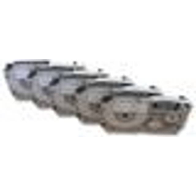 Vhbw - 5x Label Tape Replacement for Casio XR-6WE, XR-6WE1 for Label Printer 6mm Black on White