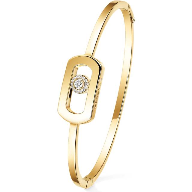 Messika Yellow Gold and Diamond So Move Bangle