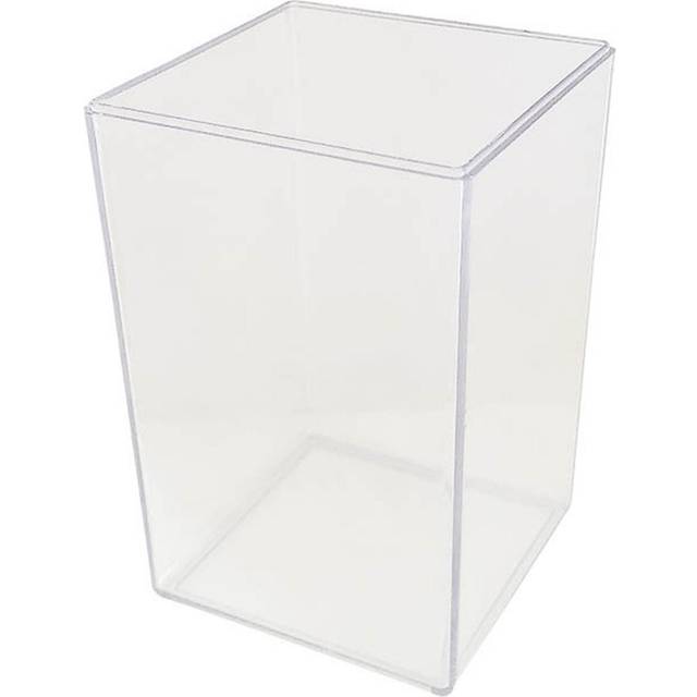 Acrylic Pen Holder Large Capacity Clear Makeup Brush Holder Desktop Organizer for Office Dormitory