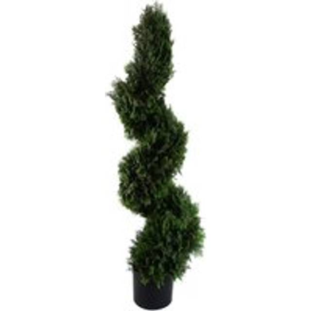 120cm Sprial Cedar Tree Artificial Topiary