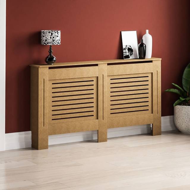 (Large) Milton Radiator Cover Heating Guard Cabinet Vents