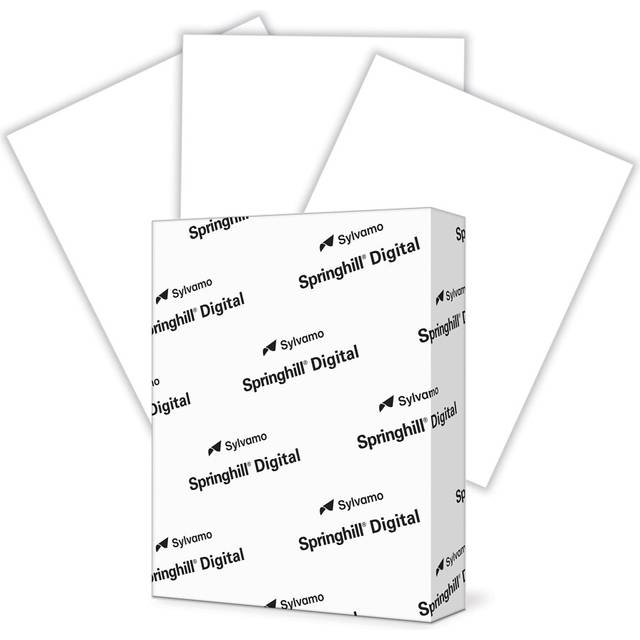 Springhill White 8.5 x 11 Cardstock Paper  90lb  163gsm  250 Sheets (1