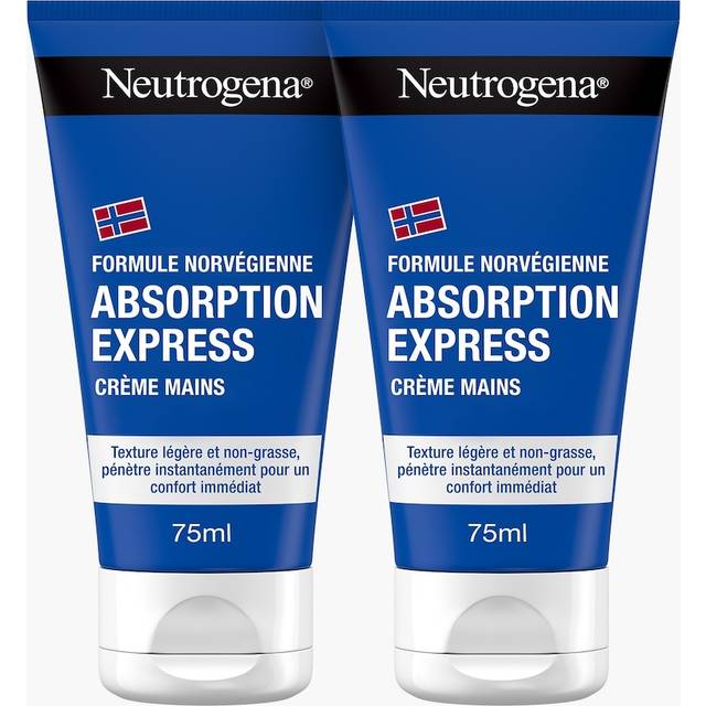 Neutrogena Absorption Express Moisturizing Hand Cream 2x75 ml 75ml