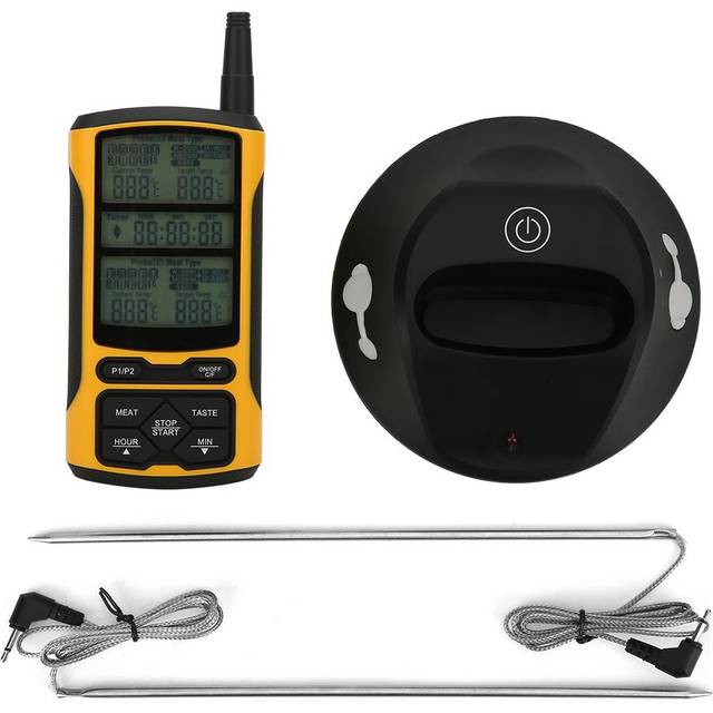 Dual Probe Wireless Transmission BBQ Thermometer Food Thermometer Kitchen Cooking Accessories