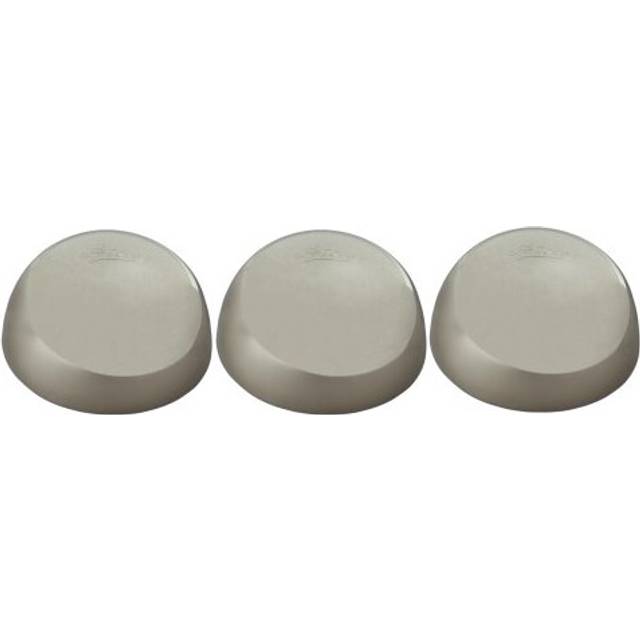 Ateco 4930 Stainless Steel Sphere Mold  Set of 3  3 by 175Inches High  Holds 4 Fluid Oz