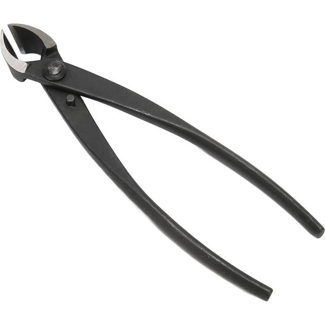 200mm/7.9in Concave Branch Cutter High Strength Manganese Steel Diagonal Pliers Black