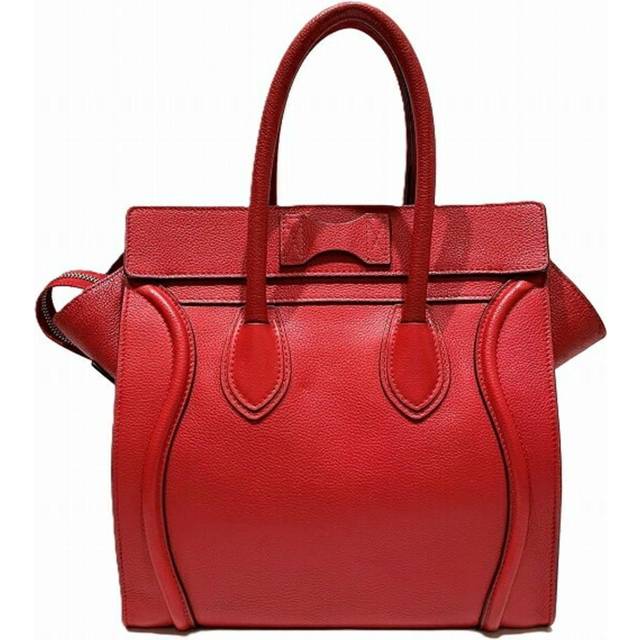 Celine Vintage Luggage Stl. - Handväskor Från Magasin - Red (H 28cm x W 30cm x D 17cm)