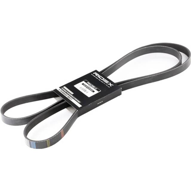 RIDEX Multirem 305P0112 2415 6 gummi AUDI: A6 C6 Sedan, A6 C7 Avant, A7 Sportback, CHEVROLET: Blazer S10 II, SAAB: 9-5 Kombi - svart
