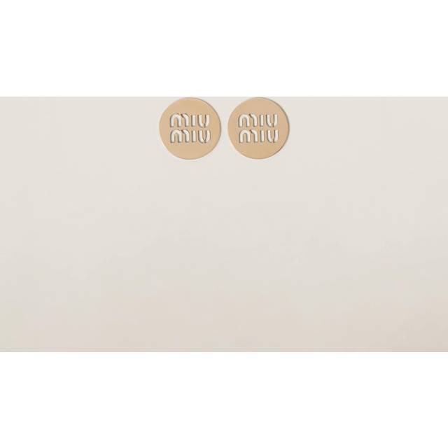 Miu Logo earrings
