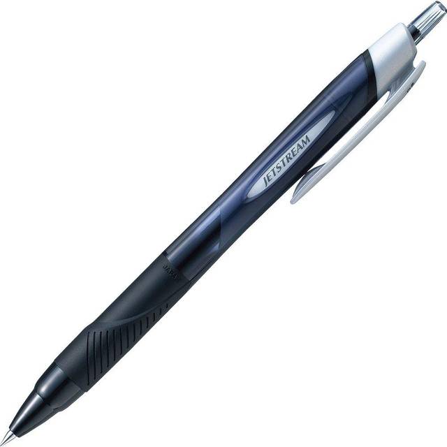 ???? Mitsubishi Pencil SXN15038.24 Jetstream Oil-Based Ballpoint Pen  0.01 inches (0.38 mm)  Black  10 Pieces