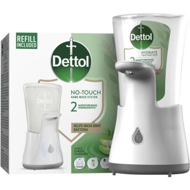 Dettol No Touch Soap Dispenser + 250ml Refill Aloe Vera Hand Wash