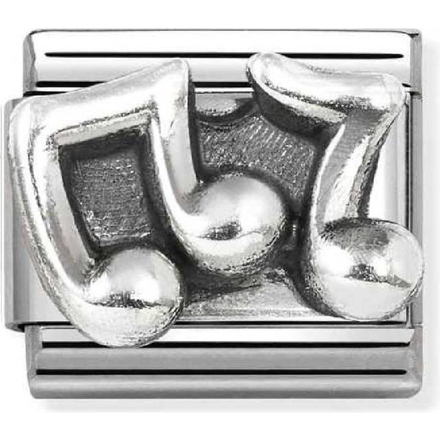 Nomination Music Notes Charm - Silver