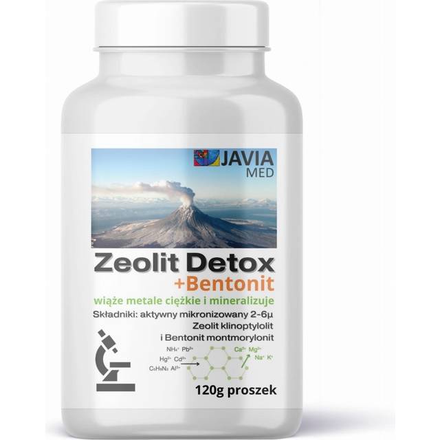 Javia - Zeolite Detox + Bentonite, 120 G