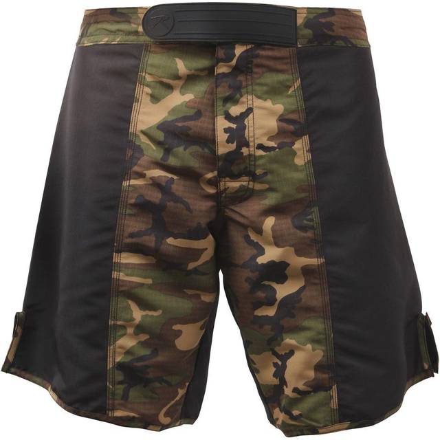 Rothco MMA Fighting Shorts Brun, Grön