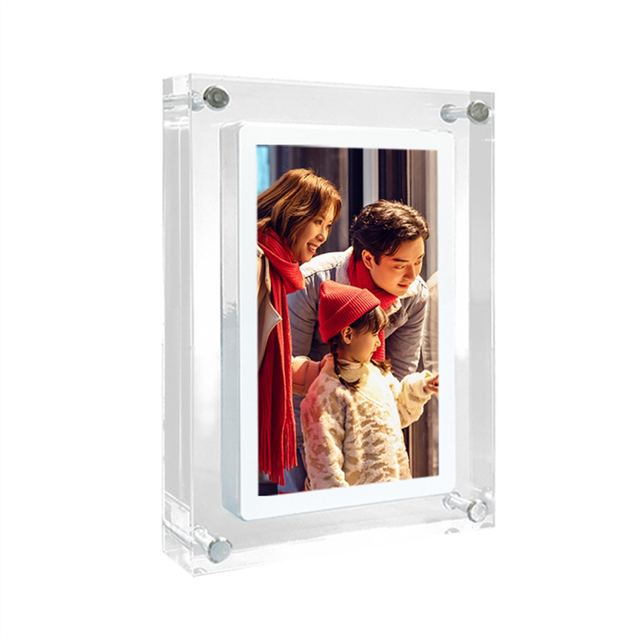 5 Inch WiFi Cloud Touch Digital Picture Frame,32GB Storage USB
