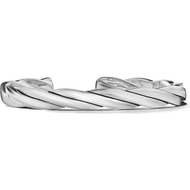 David Yurman - sterling silver DY Helios cuff bracelet (9mm) - men - Sterling Silver - M