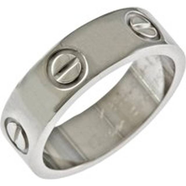 Womens Preloved Love Screw Ring Platinum Wo - Silver - Grey - One Size