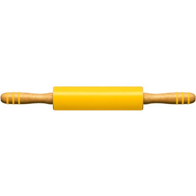 43cm Rolling Pin - Yellow (12.7cm H X 111.76cm W X 12.7cm D)