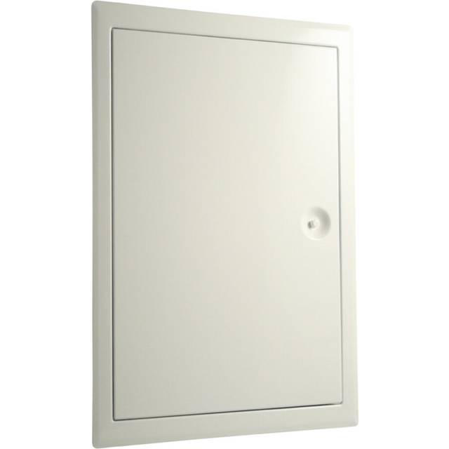 Inspektionslucka 300X500 Mm Softline Förzinkad Vit