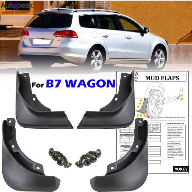 4X Car Mudflaps For VW Passat B7 3C Variant Combi Estate 2011 - 2015 Mud