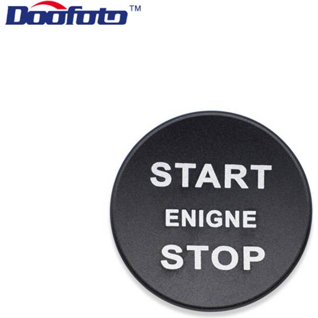(Button Cover Black) Accessories Auto Car Key Systems Key blade Interior Decoration Covers