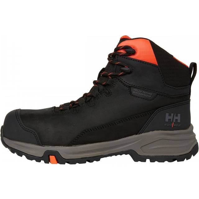 Helly Hansen Workwear Manchester Litre Mid Black Safety Boots for Male - Size 41
