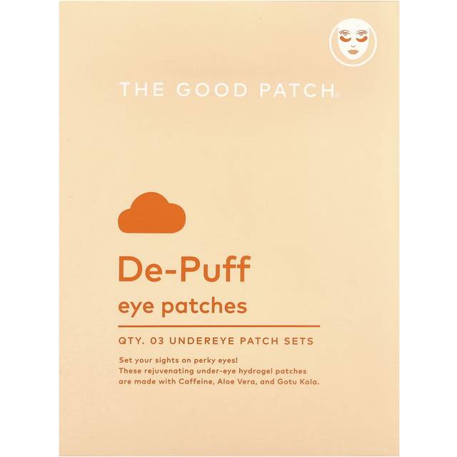 The Good Patch, De-Puff Eye Patches , 3 Patch Sets