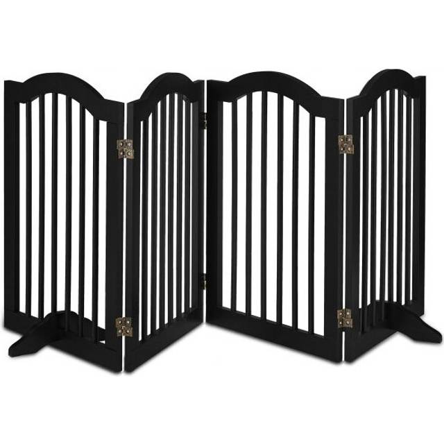 Black security gate 70 cm