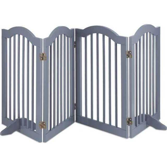 Gray security gate 70 cm