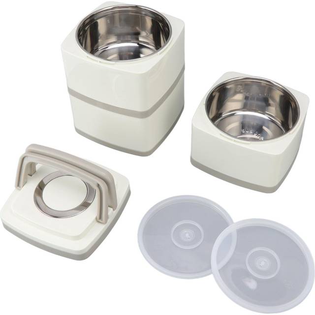 Portable Lunch Box Leak Proof Large Capacity 304 Stainless Steel Vacuum Insulation Bento Lunch Box L