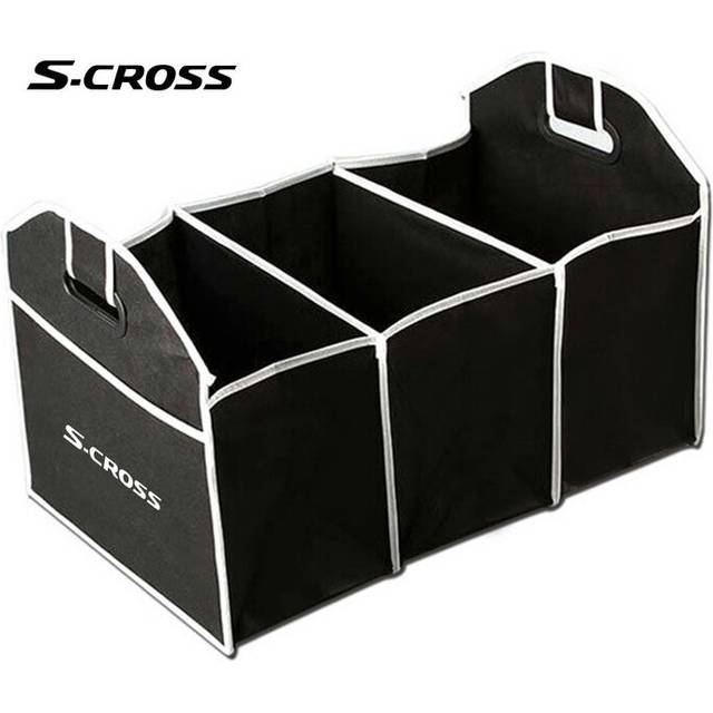 (For S-Cross) Car Trunk Storage Box For Suzuki Jimny Swift Grand Vitara Ignis Alto Baleno