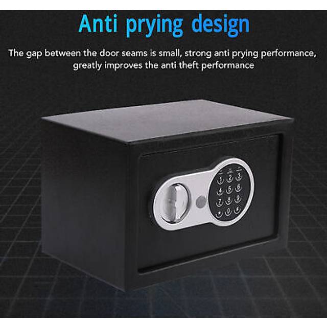 Electronic Password Safes Deposit Box Steel Keypad Lock in Wall Money Security Drop Box for